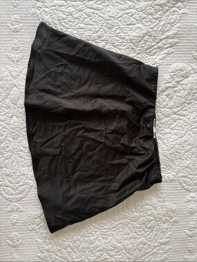 twik Black Circle Skater Skirt